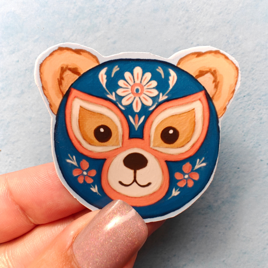 Mama Bear Glossy Sticker