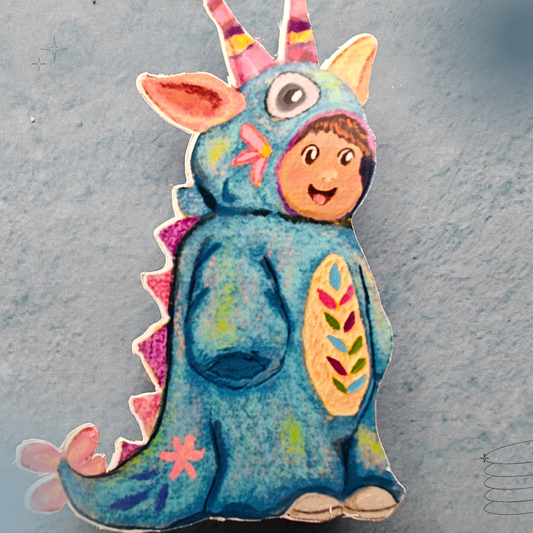 Chico Alebrije Glossy Sticker