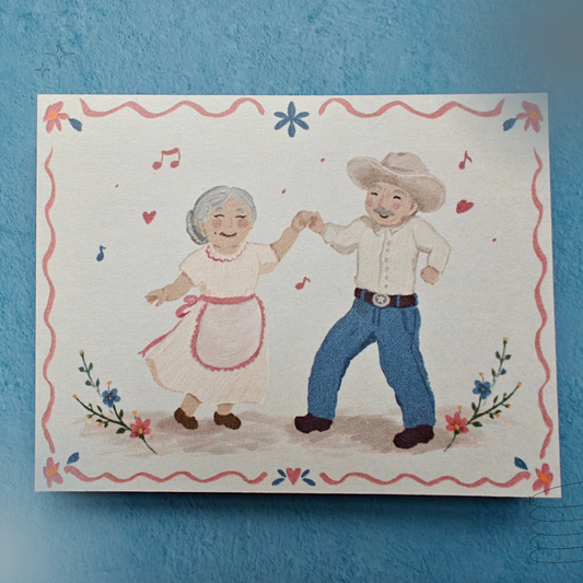 Mis Viejitos ❤️Postcard