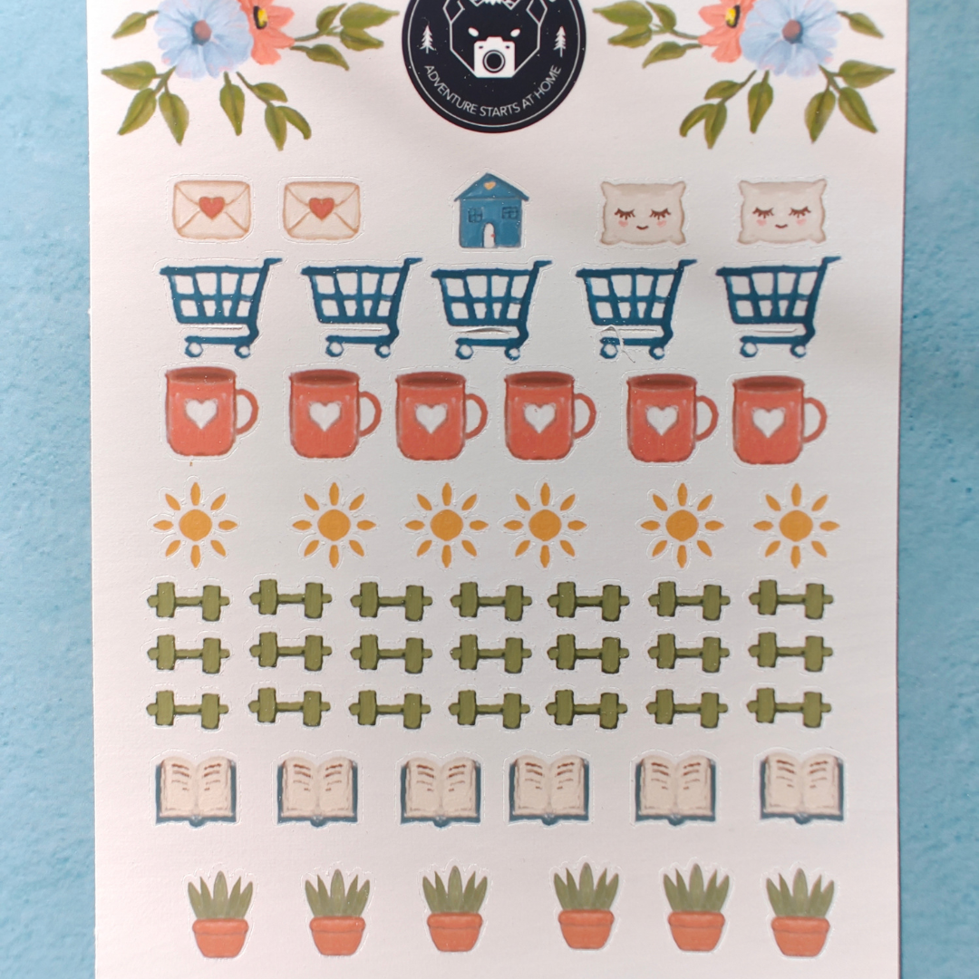 Everyday Errands Sticker Sheet