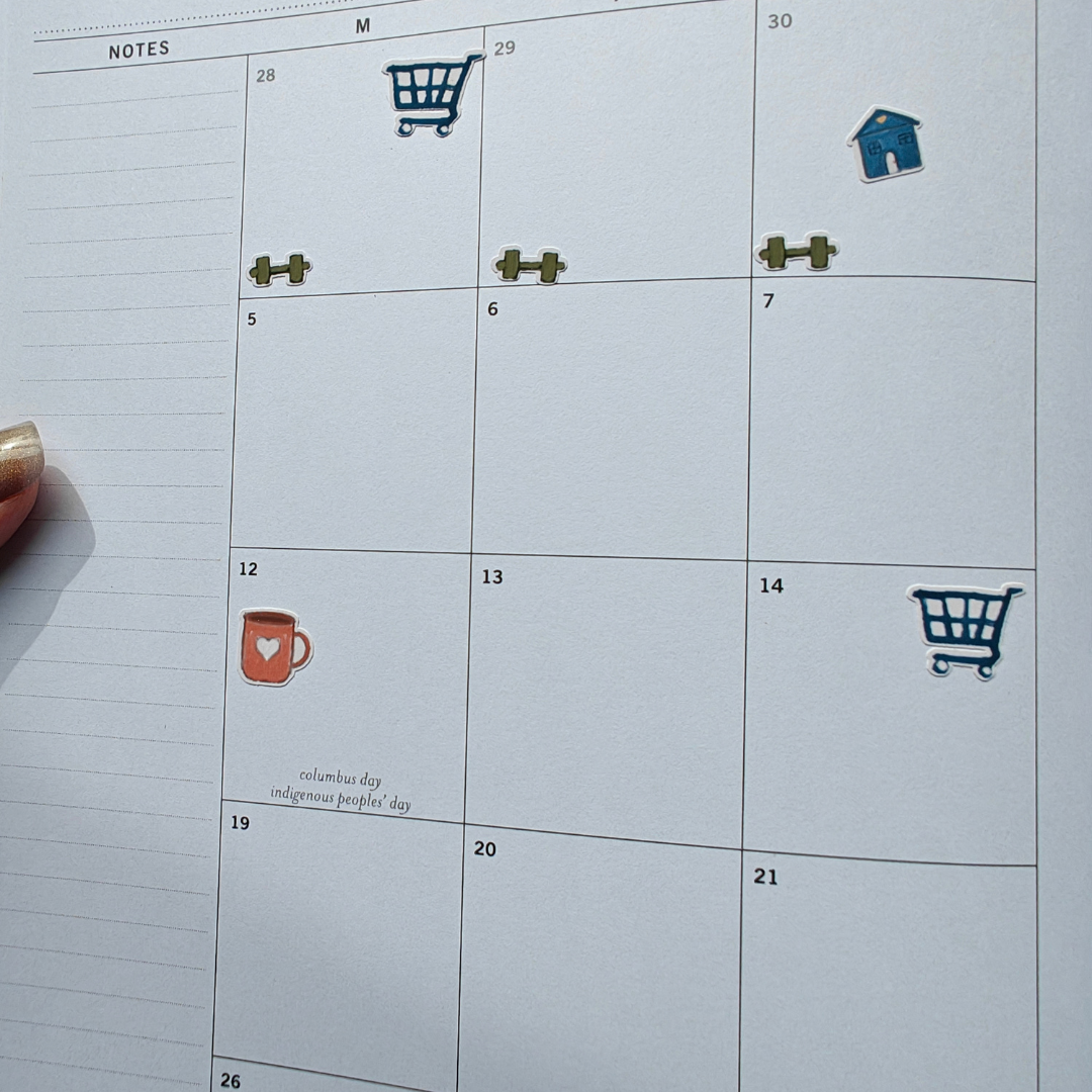 Everyday Errands Sticker Sheet